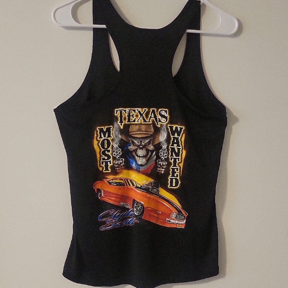 Sport-Tek Black Muscle Tee with Graphic Design